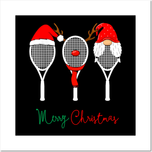 Tennis Racket Christmas Posters and Art